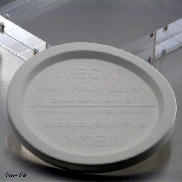 6 WECK ® Einkochgläser 290ml Quadroform Art. 768 RR100 mit Glasdeckel und Auswahl Zubehör